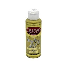 Rich Sarı 130ml Akrilik Ahşap Metalik Boya