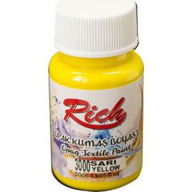 Rich Sarı 3000 Opak 50 cc Kumaş Boyası