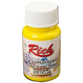 Rich Sarı 3000 Opak 50 cc Kumaş Boyası