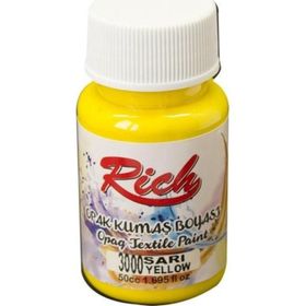 Rich Sarı 3000 Opak 50 cc Kumaş Boyası