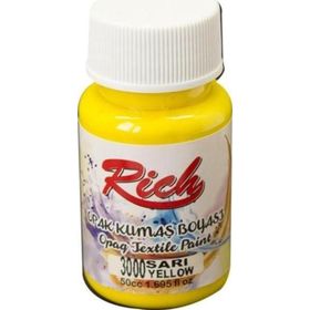 Rich Sarı 3000 Opak 50 cc Kumaş Boyası
