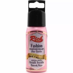 Rich Şeker Pembe 60 cc Metalik Boyutlu Boncuk Boya