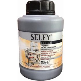 Rich Selfy Decor 1250 cc Royal Gri Vernikli Mobilya Boyası