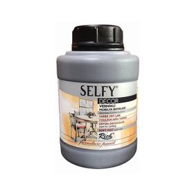 Rich Selfy Decor 1250 cc Royal Gri Vernikli Mobilya Boyası