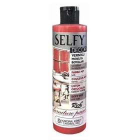 Rich Selfy Decor Kardinal Kırmızı 240 cc Vernikli Boya