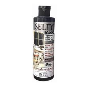 Rich Selfy Decor Siyah 240 cc Vernikli Boya