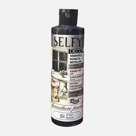 Rich Selfy Decor Siyah 240 cc Vernikli Boya