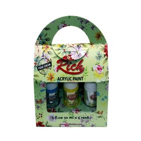 Rich Seti 30ml 6lı Akrilik Boya