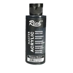 Rich Siyah 120cc 120x230 Akrilik Boya