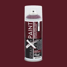 Rich Spray X-Paint 400 ml Bordo Akrilik Sprey Boya