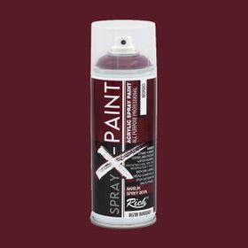 Rich Spray X-Paint 400 ml Bordo Akrilik Sprey Boya