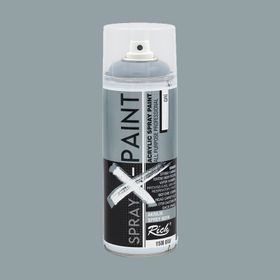 Rich Spray X-Paint 400 ml Gri Akrilik Sprey Boya