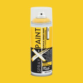 Rich Spray X-Paint 400 ml Sarı Akrilik Sprey Boya