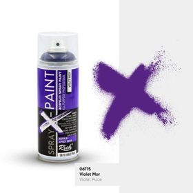 Rich Spray X-Paint 400 ml Violet Mor Akrilik Sprey Boya