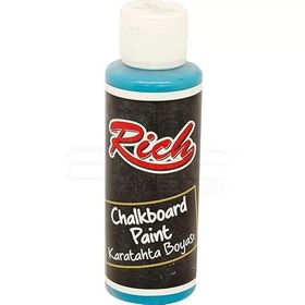 Rich Su Bazlı 120 ml 1640 Turkuaz Kara Tahta Boyası
