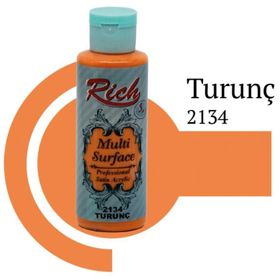 Rich Surface 2134 Turunç 120 ml Akrilik Boya
