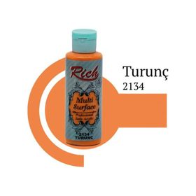 Rich Surface 2134 Turunç 120 ml Akrilik Boya
