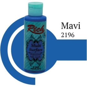 Rich Surface 2196 Mavi 120 ml Akrilik Boya