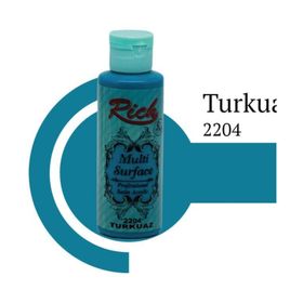 Rich Surface 2204 Turkuaz 120 ml Akrilik Boya