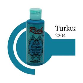 Rich Surface 2204 Turkuaz 120 ml Akrilik Boya