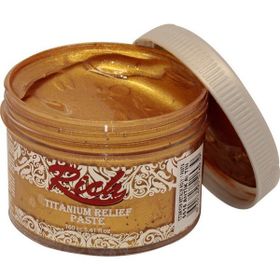 Rich Titanyum 160 cc Antik Altın Rölyef Pasta
