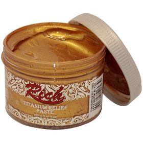 Rich Titanyum 160 cc Antik Altın Rölyef Pasta