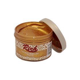 Rich Titanyum 160 cc Antik Altın Rölyef Pasta