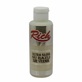 Rich Ultra Gloss Parlak 130 cc Su Bazlı Sır Vernik