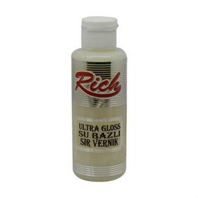 Rich Ultra Gloss Parlak 130 cc Su Bazlı Sır Vernik