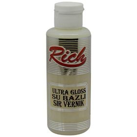 Rich Ultra Gloss Parlak 130 cc Su Bazlı Sır Vernik