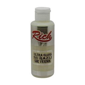 Rich Ultra Gloss Parlak 130 cc Su Bazlı Sır Vernik