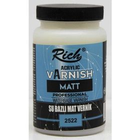 Rich Ultra Mat 250 cc. Chalked Su Bazlı Vernik
