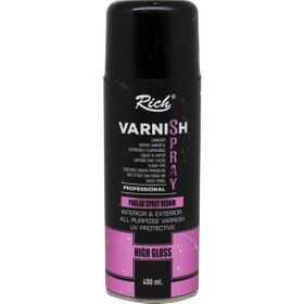 Rich Varnish 400 ml Parlak Sprey Vernik
