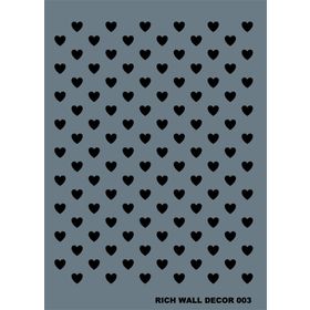 Rich WALL-003 Duvar Stencil 50x70 cm Boyama Şablonu