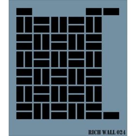 Rich WALL-024 50x70 cm Duvar Stencil Boyama Şablonu