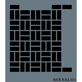 Rich WALL-024 50x70 cm Duvar Stencil Boyama Şablonu