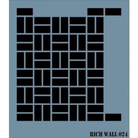 Rich WALL-024 50x70 cm Duvar Stencil Boyama Şablonu