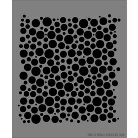Rich WALL-028 50x70 cm Duvar Stencil Boyama Şablonu
