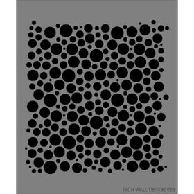 Rich WALL-028 50x70 cm Duvar Stencil Boyama Şablonu