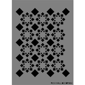 Rich WALL-032 50x70 cm Duvar Stencil Boyama Şablonu