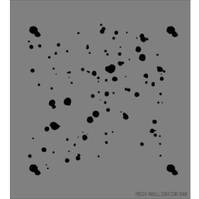 Rich WALL-048 50x70 cm Duvar Stencil Boyama Şablonu