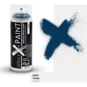 Rich X-Paint Indigo 400 ML Akrilik Sprey Boya