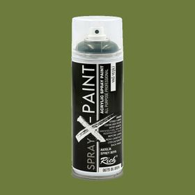 Rich X-Paint Yağ Yeşili 400 ml Akrilik Sprey Boya