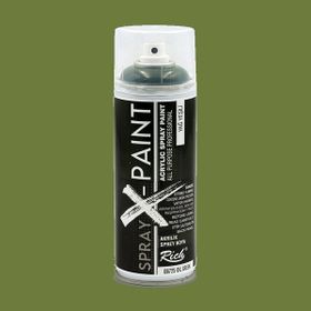 Rich X-Paint Yağ Yeşili 400 ml Akrilik Sprey Boya