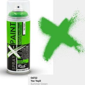 Rich X-Paint Yaz Yeşili 400 ml Akrilik Sprey Boya