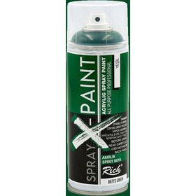 Rich X-Paint Yeşil 400 ML Akrilik Sprey Boya