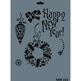 Rich XL223 35x25 cm Stencil