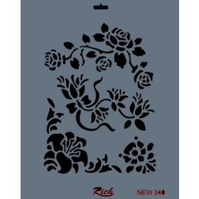 Rich XL340 35x25 cm Stencil