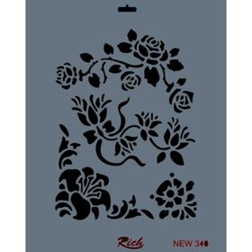 Rich XL340 35x25 cm Stencil