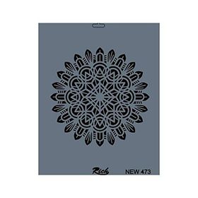 Rich Xl473 35x25 cm Stencil